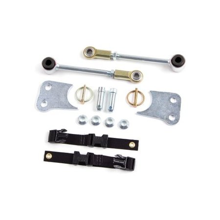 ZONE OFFROAD JEEP JK 3-4IN FRONT SWAY BAR DISCONNECT ZONJ5313